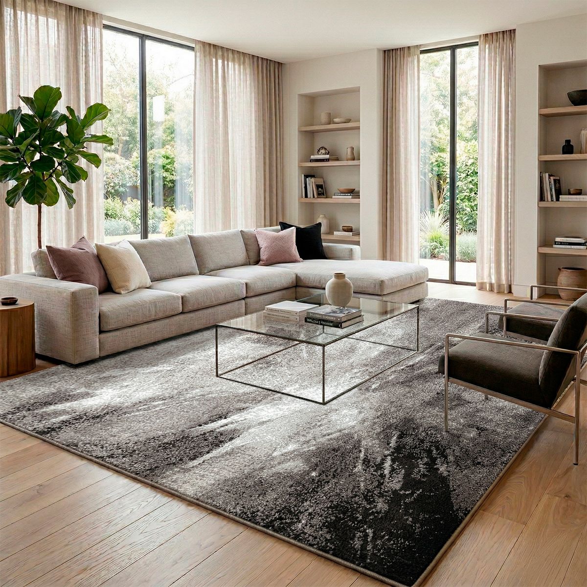 DIB - Alfombra Paint 160X230 N893A_MDB23 Gris