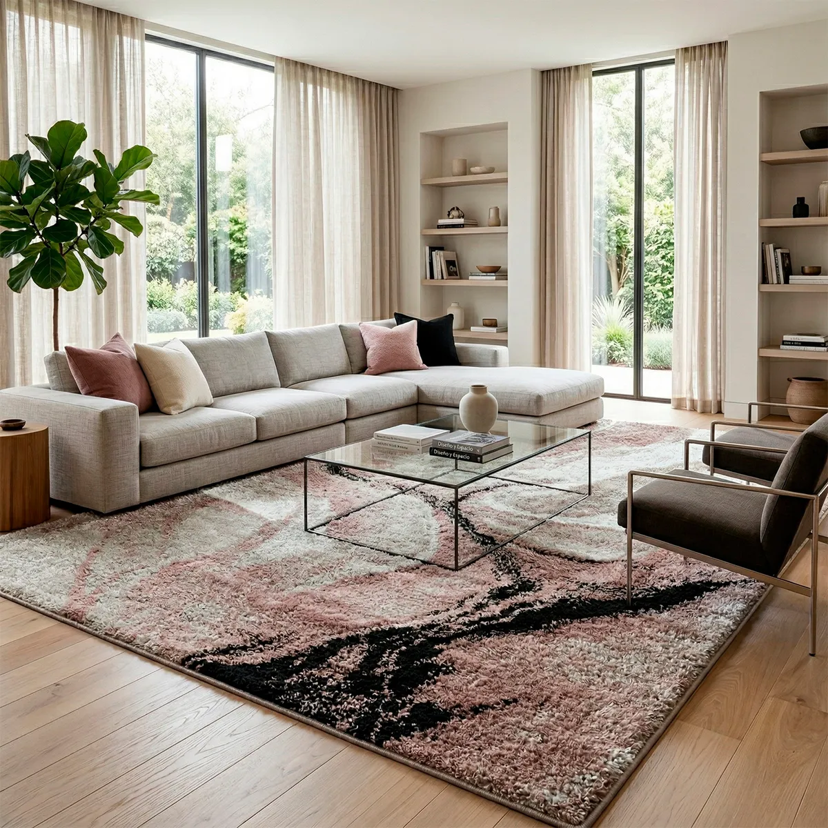 DIB - Alfombra Paint 160X230 N915A_MDH23 Terracota