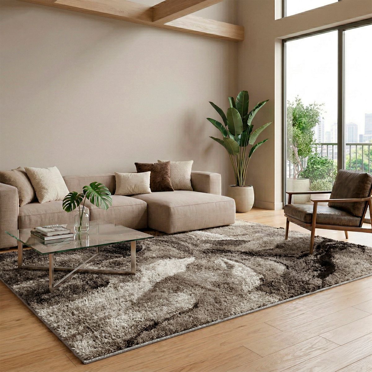 DIB - Alfombra Paint 160X230 N915A_MDA23 Beige