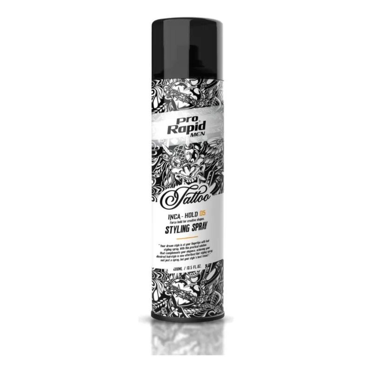 GENERICO - Pro Rapid Men Laca Fijador Para El Cabello Fuerte 400ml