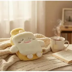 GENERICO - GUATERO FORRADO 1000 ML DISEÑO KAWAII PELUCHE