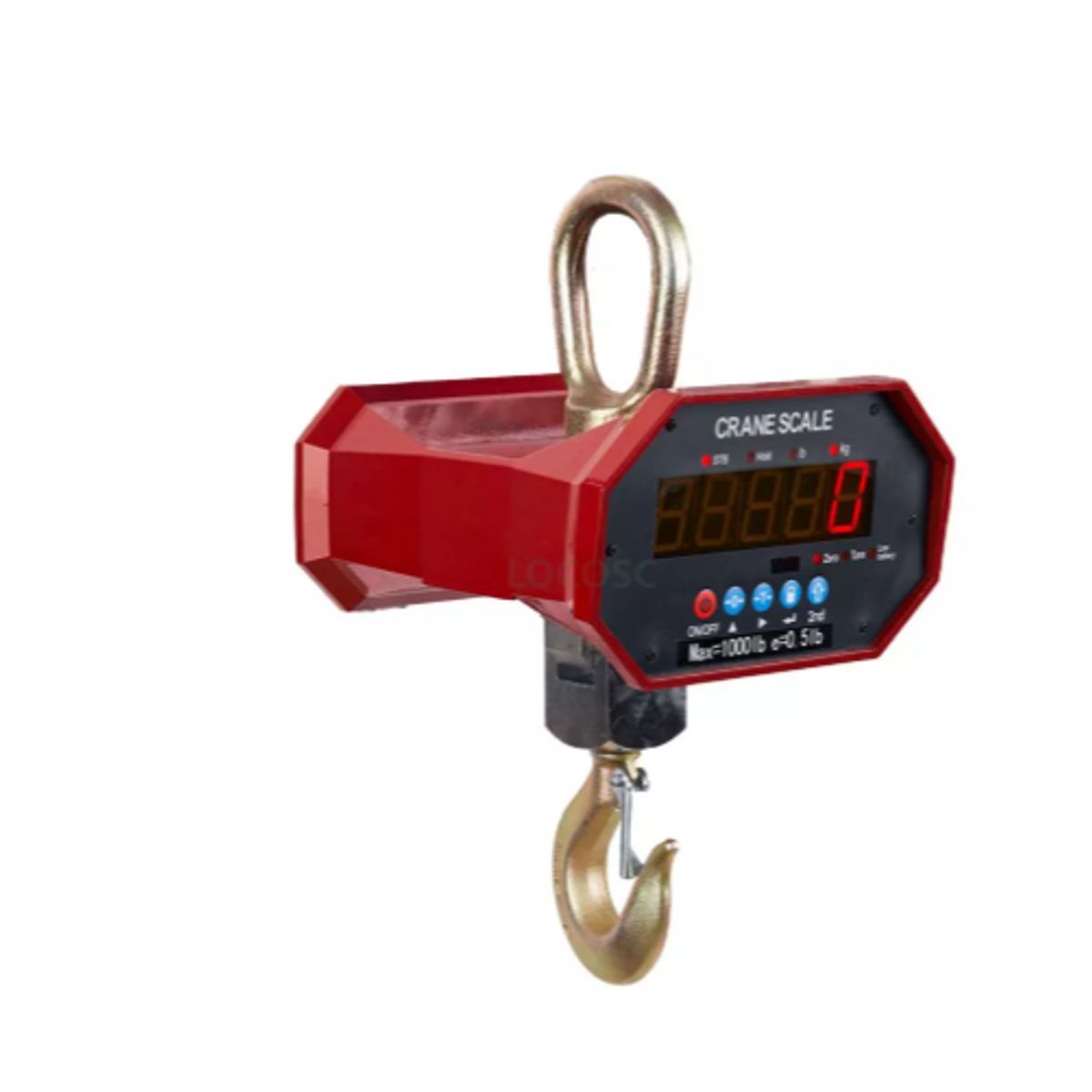 GENERICO - DINAMOMETRO ALUMINIO HEAVY DUTY CON LED A BATERIA CAPACIDAD 5TON CON CONTROL REMOTOLP7650