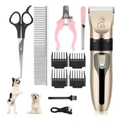 GENERICO - MAQUINA DE AFEITAR MASCOTAS PORTATIL RECARGABLE