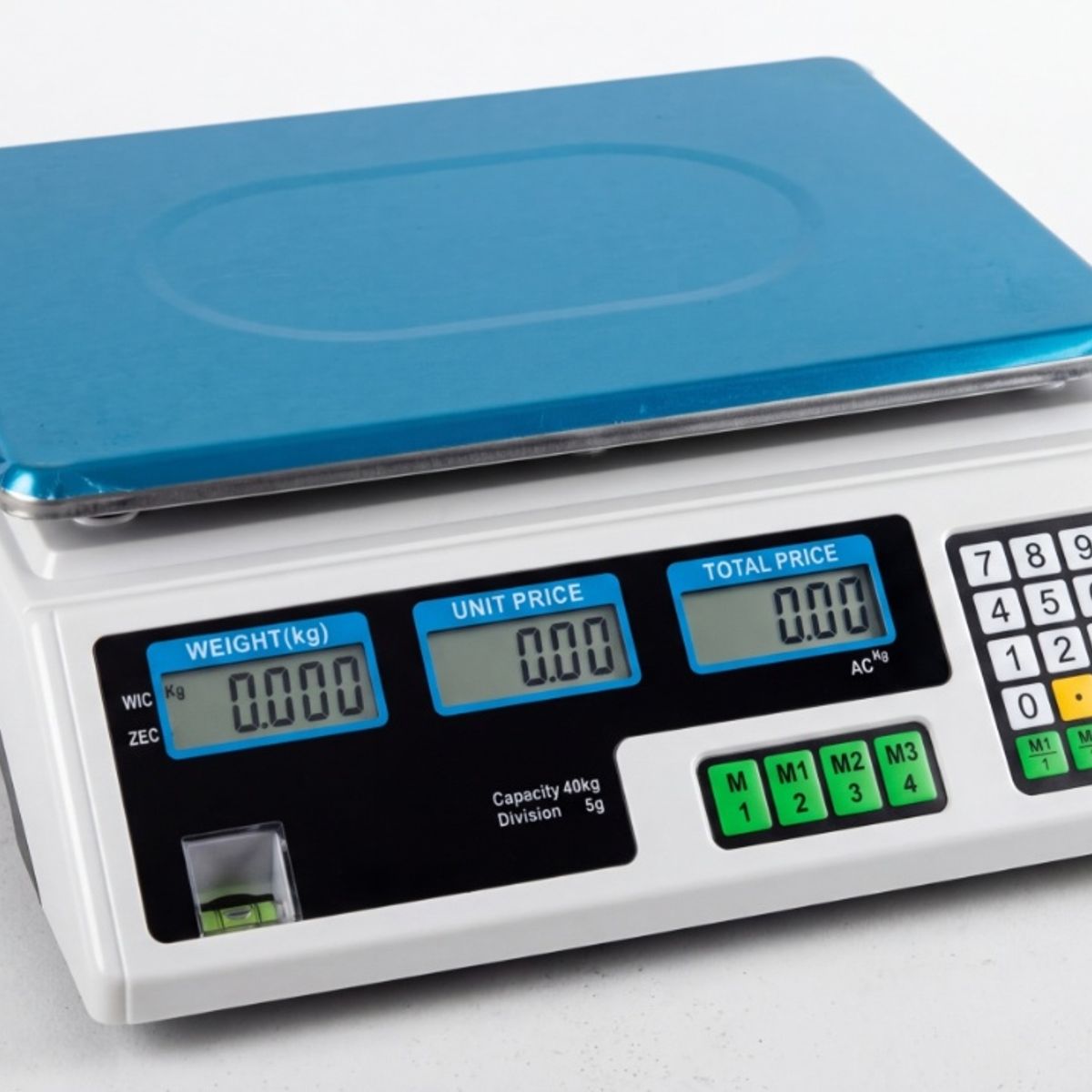 GENERICO - Balanza Pesa Digital 40kg Sobremesa