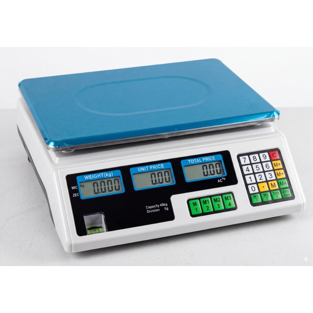 GENERICO - Balanza Pesa Digital 40kg Sobremesa