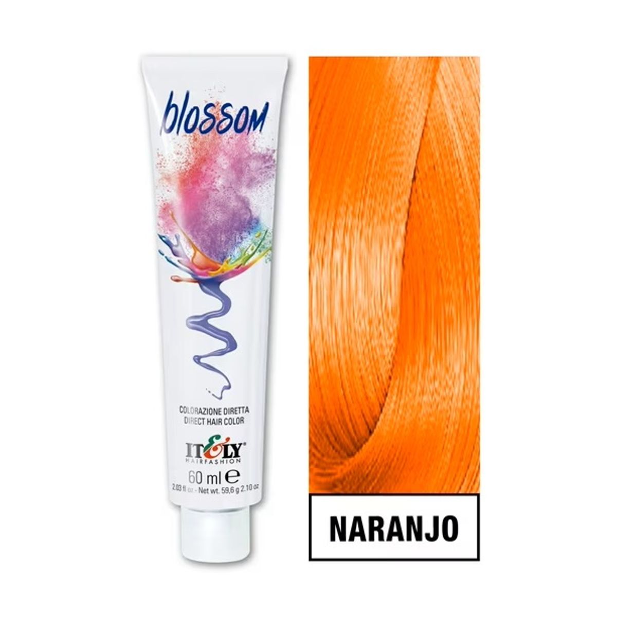 GENERICO - Tintura Itely Blossom Coloración Fantasía 60ml Naranja