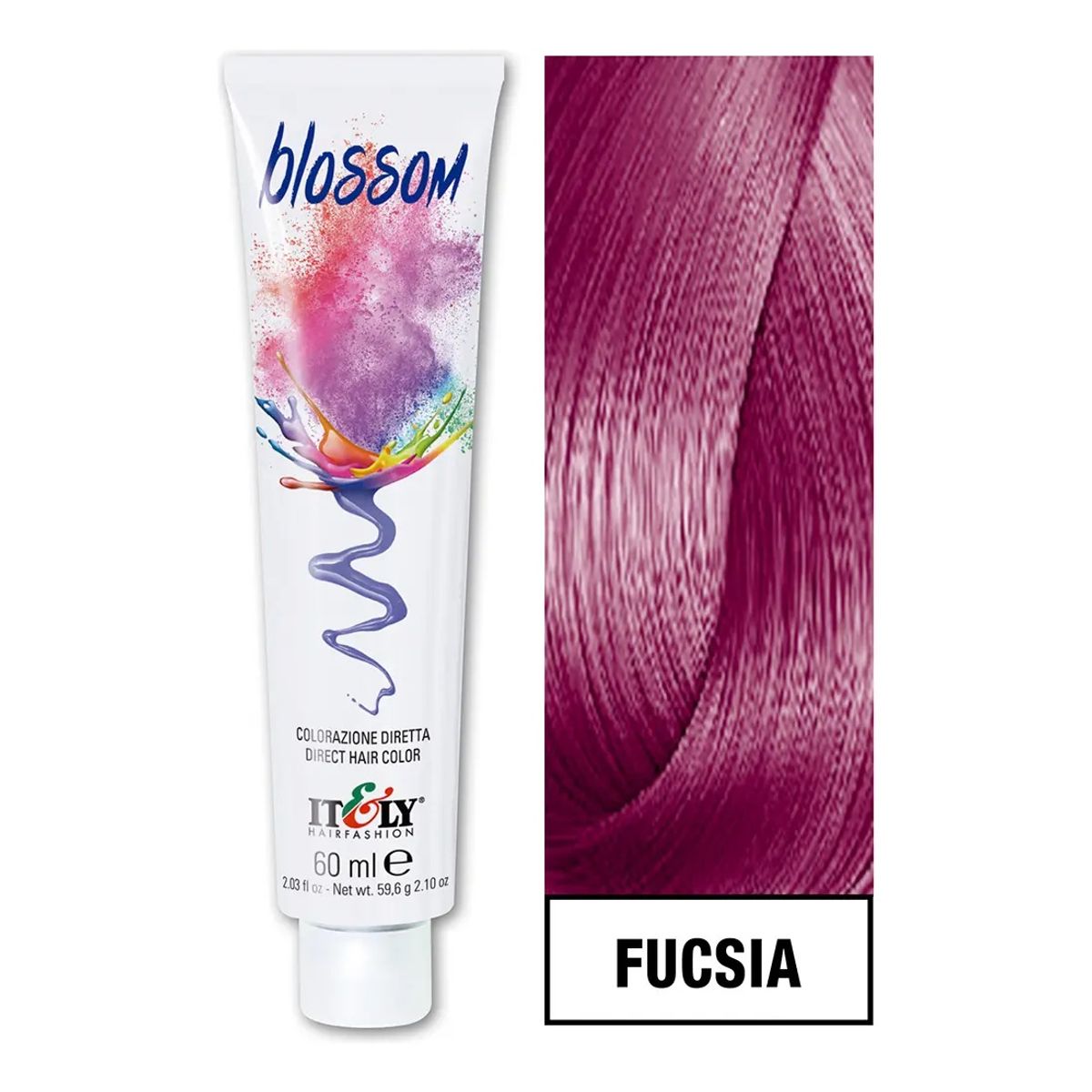 GENERICO - Tintura Itely Blossom Coloración Fantasía 60ml Fucsia