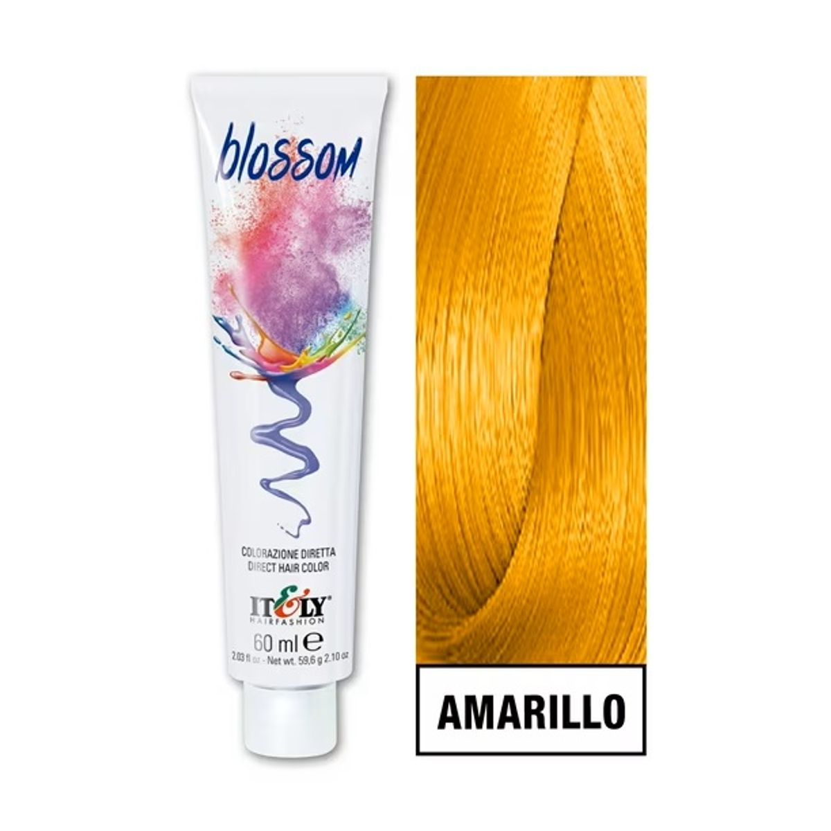 GENERICO - Tintura Itely Blossom Coloración Fantasía 60ml Amarillo