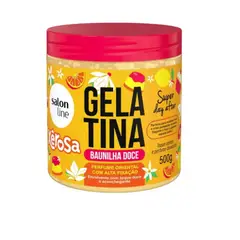 SALON LINE - GEL ALTA FIJACION PERFUMADO VAINILLA DULCE 500G