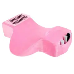 GENERICO - Almohada Para Extensiones De Pestañas Con Reposa Cuello Rosa