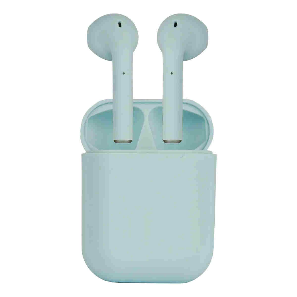 GENERICO - Audífonos Inalámbricos RM12 Bluetooth Carga Rápida Celeste BELUG