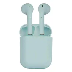 GENERICO - Audífonos Inalámbricos RM12 Bluetooth Carga Rápida Celeste BELUG