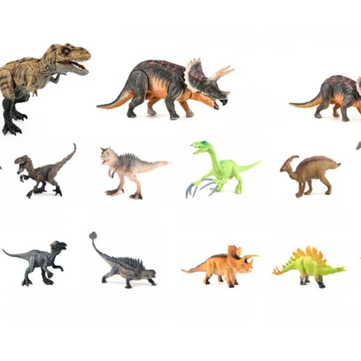 GENERICO - Juguete Dinosaurios 50 Piezas Set Infantil Educativo