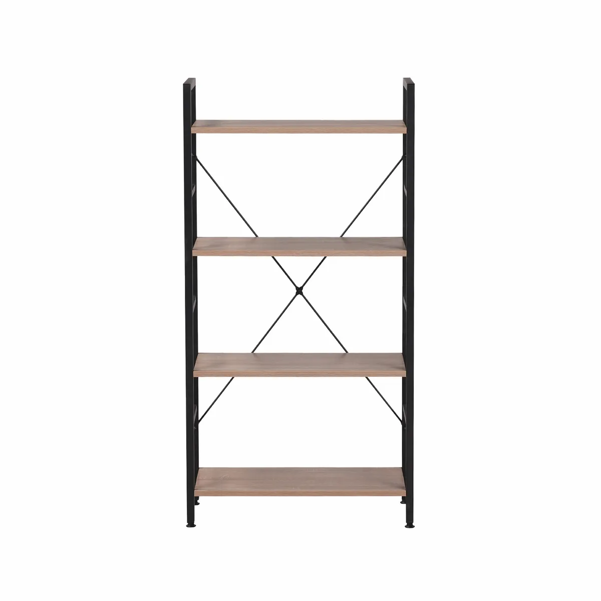 Librero Biblioteca Book1N Relan Estilo Industrial Símil Madera 5 estantes, marca RELAN - Foto Principal