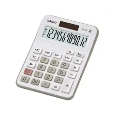 CASIO - CALCULADORA MX12B -WE SOLAR 12 DIGITOS