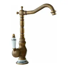 GENERICO - Llave Monomando Vanitorio lavaplatos Vintage Enlozada Fk