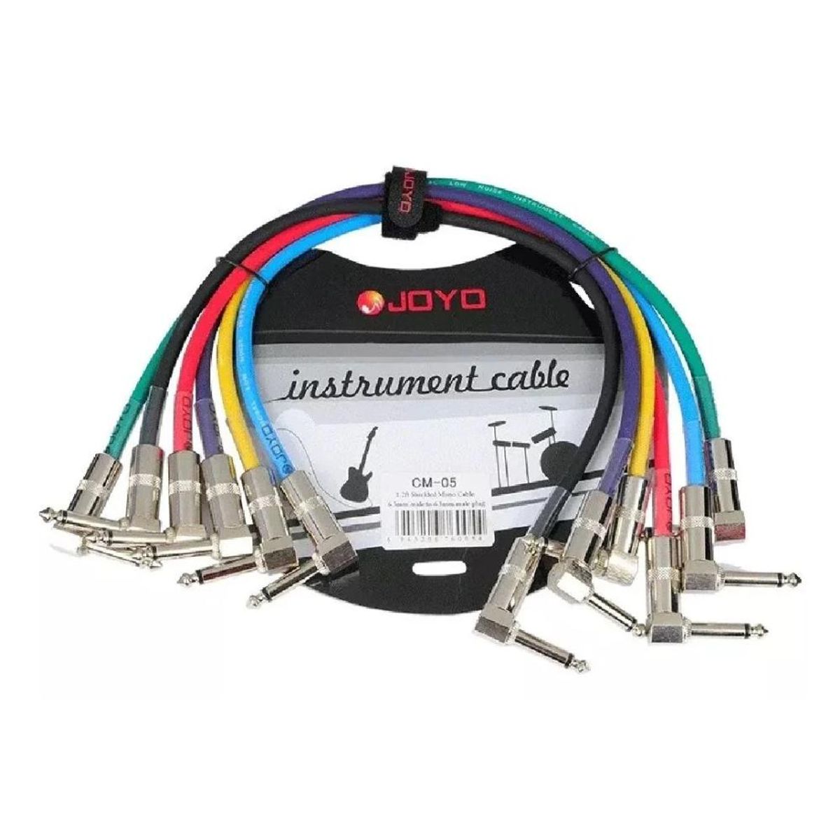 JOYO - Patch cables para pedales Joyo CM-05 36 cm x6