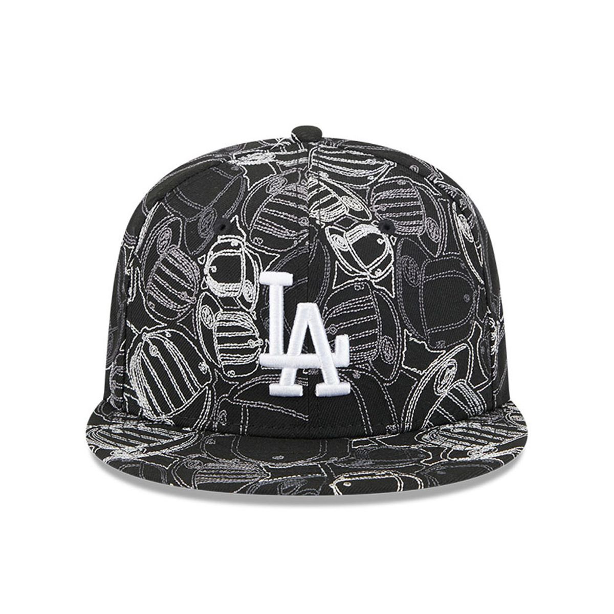 NEW ERA - Gorra New Era 59Fifty Los Angeles Dodgers Cap Scramble Negro