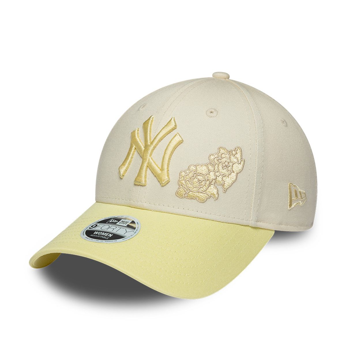 NEW ERA - Gorra 9Forty MLB New York Yankees Floral Pack Beige