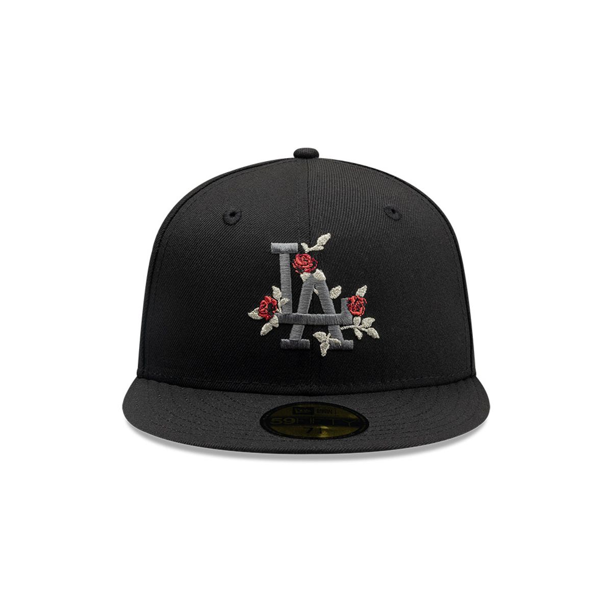 NEW ERA - Gorra 59Fifty MLB Los Angeles Dodgers Gothic Flowers Negro