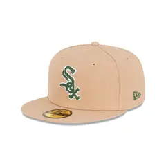 NEW ERA - Gorra 59Fifty Chicago White Sox Seasonal Chain Stitch Beige