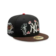 NEW ERA - Gorra 59Fifty MLB New York Yankees Divine Symbols Negro