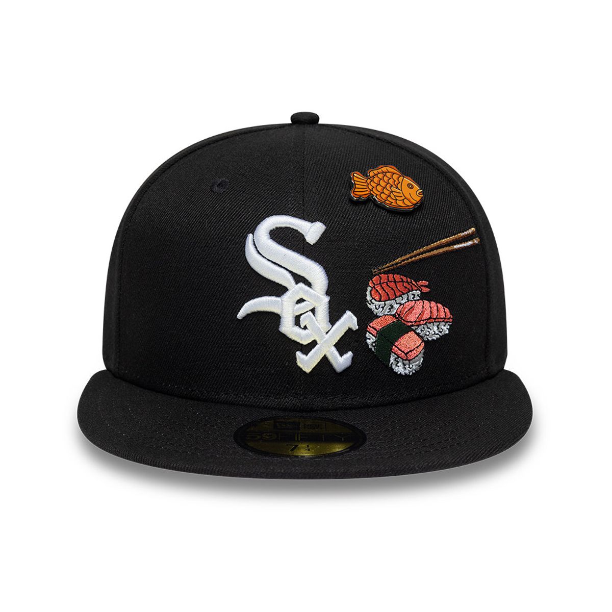 NEW ERA - Gorra 59Fifty MLB Chicago White Sox Food Graphic Negro