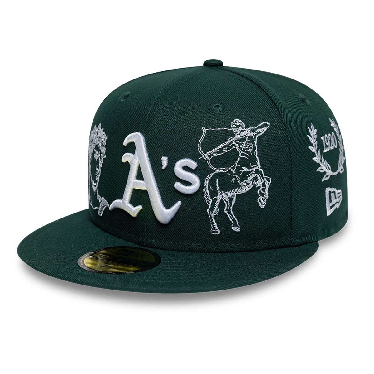 NEW ERA - Gorra 59Fifty MLB Oakland Athletics Mythical Pack Verde
