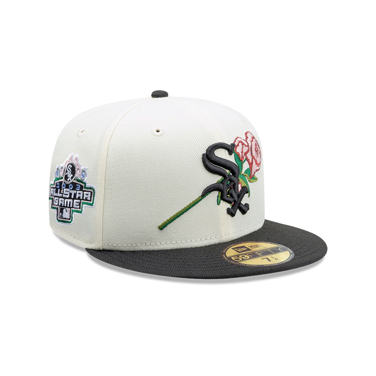 NEW ERA - Gorra 59Fifty MLB Chicago White Sox MLB Pink Rose Blanco