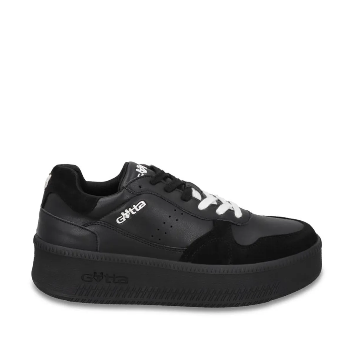 GOTTA - Zapatilla Plataforma Negra Mujer 67313