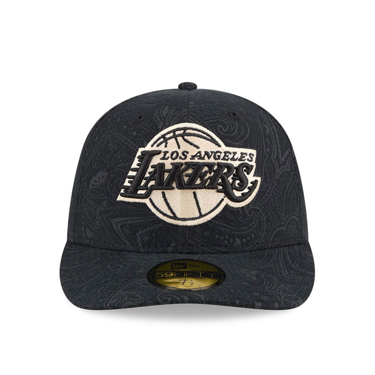 NEW ERA - Gorra 59Fifty NBA Los Angeles Lakers Brushed Cotton Negro