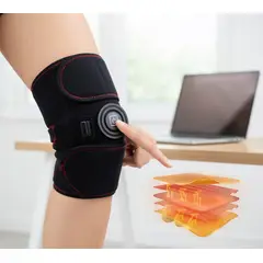 MOVI - Rodillera con 3 Niveles de Calor Calentador Eléctrico para Rodilla con Terapia Térmica