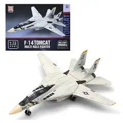 GENERICO - Avión US NAVY F-14 Tomcat Blanco Escala 172 Armable