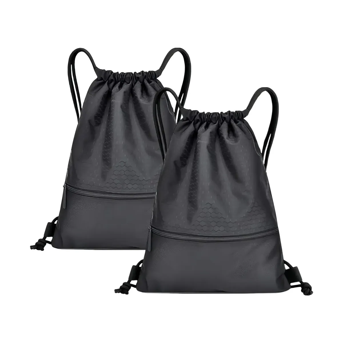 GENERICO - Bolso Tipo Morral Deportivo A Prueba De Agua Con Cierre2pcs BELUG
