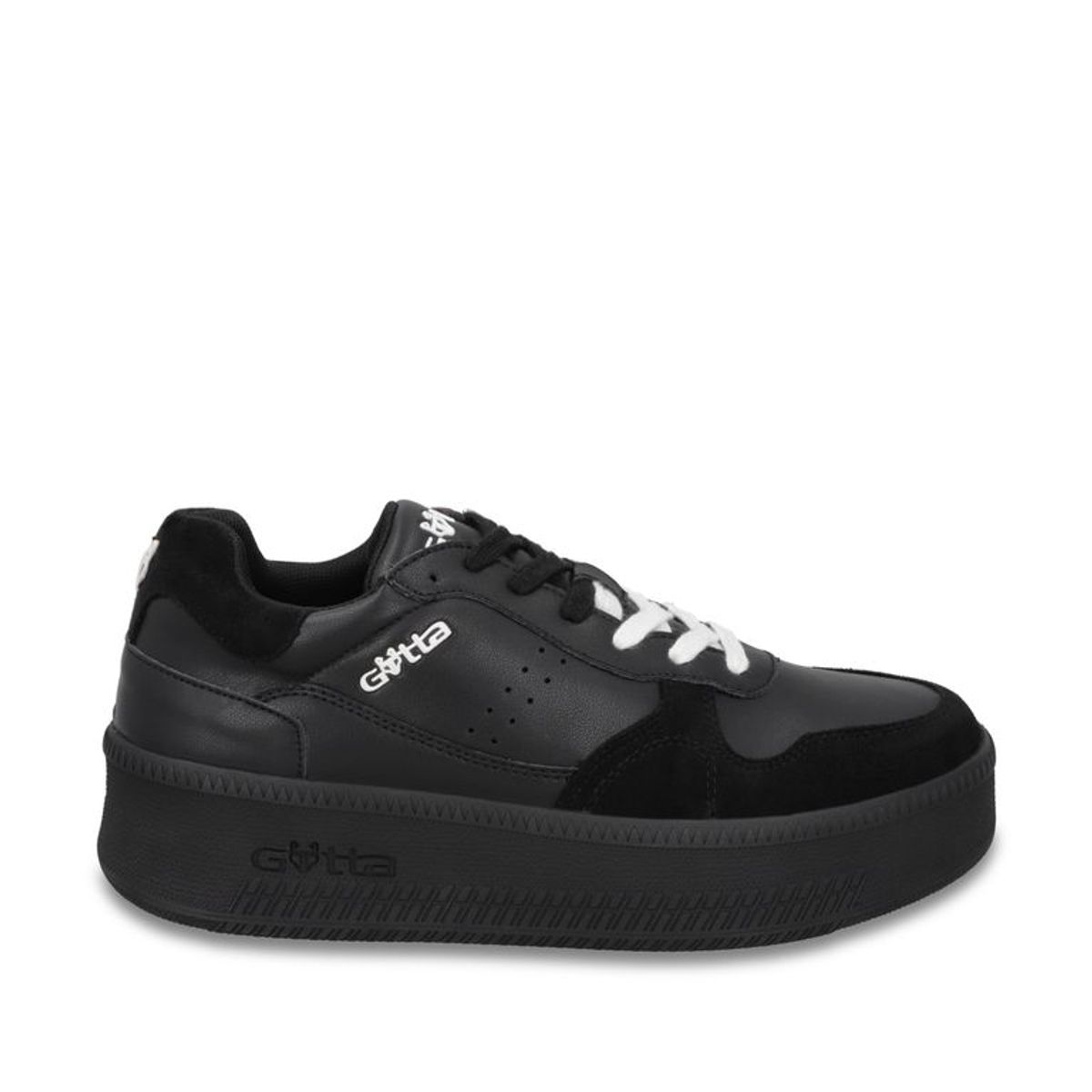 GOTTA - Zapatilla Plataforma Negra Mujer 67313