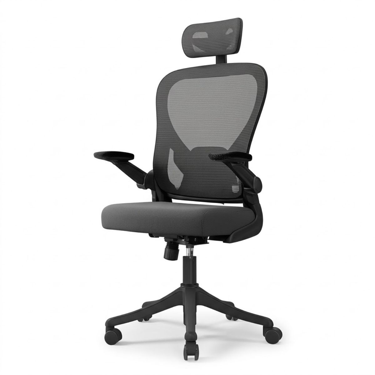 GENERICO - Silla Escritorio Ergonómica Soporte Lumbar Con Reposacabezas