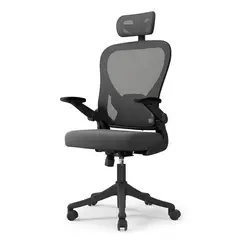 GENERICO - Silla Escritorio Ergonómica Soporte Lumbar Con Reposacabezas