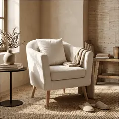 HOMER DESIGN - Sitial Poltrona Silla Sillon Con Cojin De Regalo 80x70x52cm