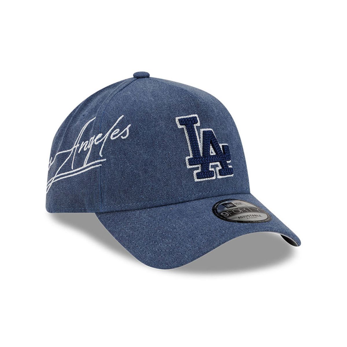 NEW ERA - Gorra 9Forty MLB La Dodgers Script Wash Azul M.