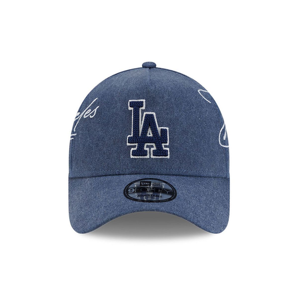 NEW ERA - Gorra 9Forty MLB La Dodgers Script Wash Azul M.