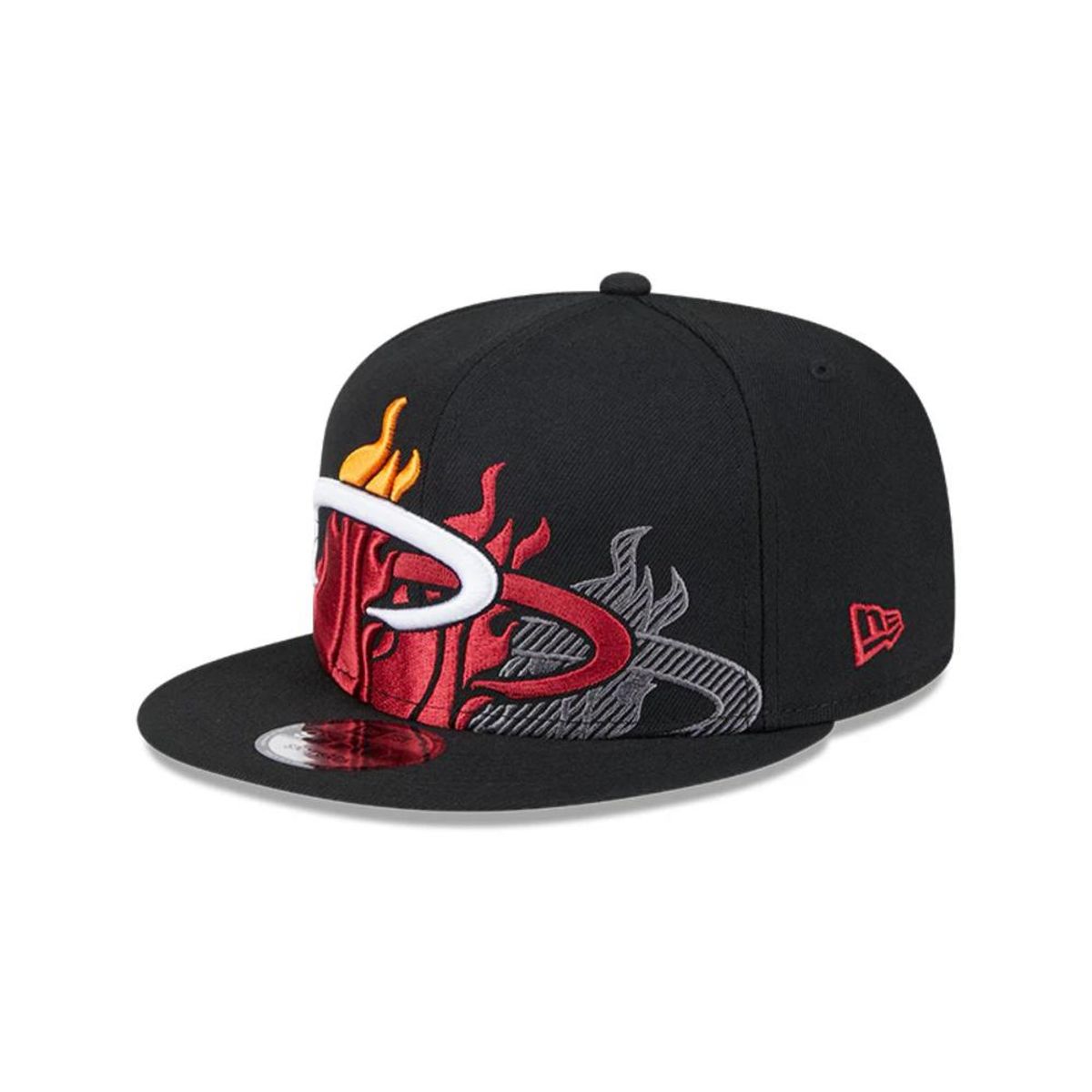 NEW ERA - Gorra 9Fifty NBA Miami Heat Team Shadow Negro