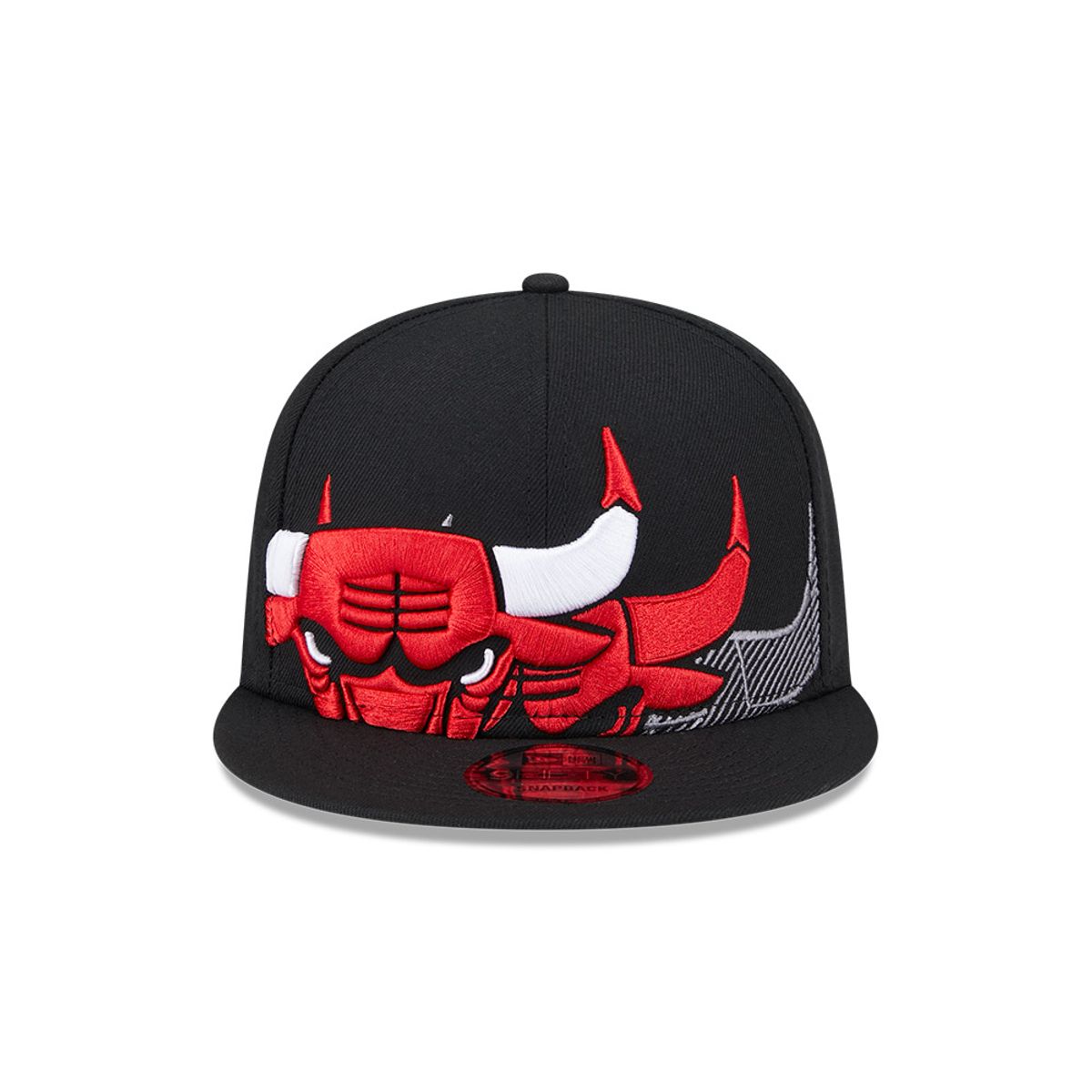 NEW ERA - Gorra 9Fifty NBA Chicago Bulls Team Shadow Negro