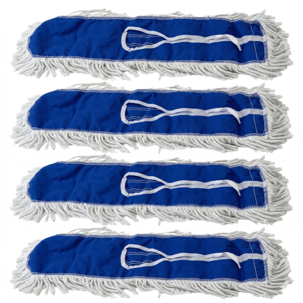 GENERICO - Pack 4 Repuesto Mopa Seca Tipo Avion 90 cm / 36 pulgadas
