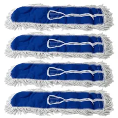 GENERICO - Pack 4 Repuesto Mopa Seca Tipo Avion 90 cm / 36 pulgadas