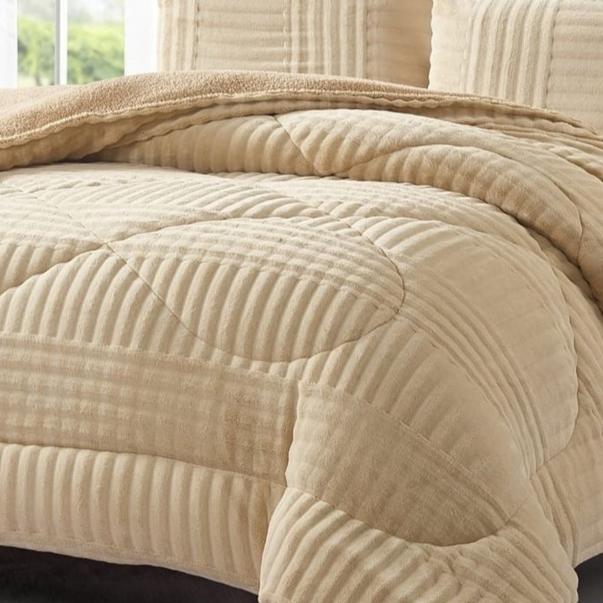 GENERICO - COBERTORES  TEXTURIZADOS PARA INVIERNO SHERPAS CON CHIPORRO