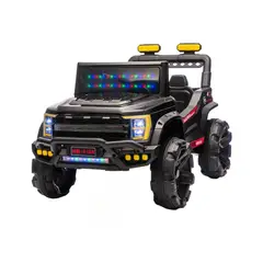 AUCKLAND OUTDOOR - Auto Eléctrico Infantil Jeep Storm Batería Control Negro
