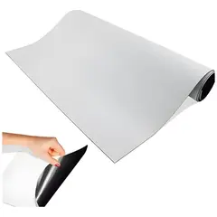 GENERICO - Rollo papel imantado adhesivo 60x100 cm blanco