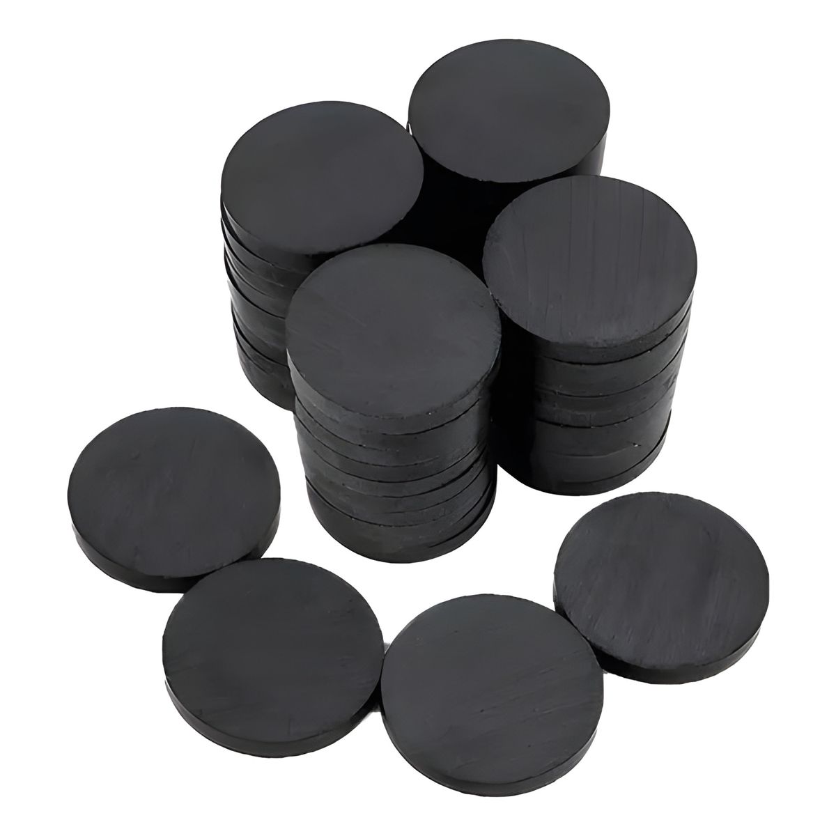 GENERICO - Imanes redondos 3x15 mm pack 100 unidades