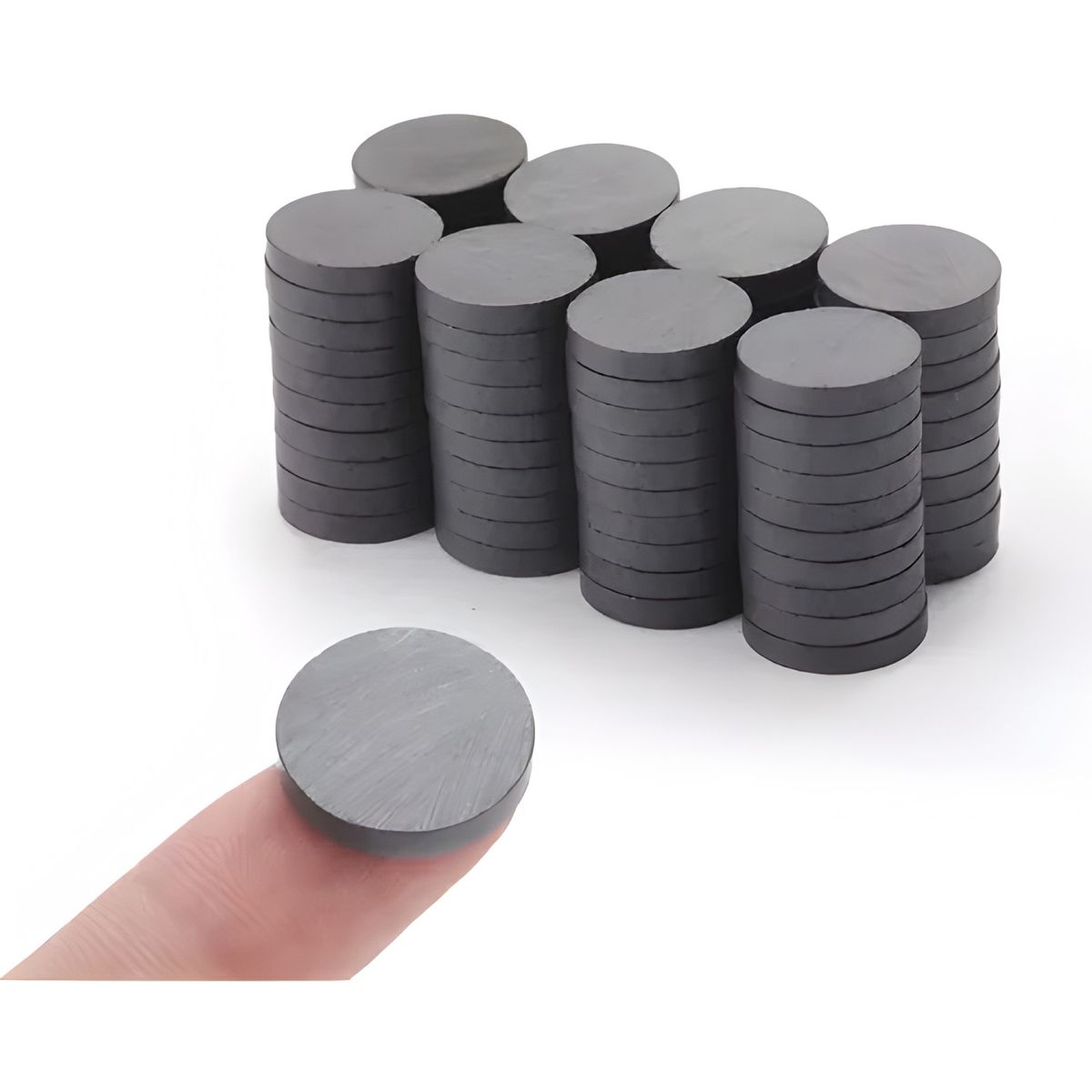 GENERICO - Imanes redondos 3x15 mm pack 100 unidades