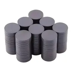 GENERICO - Imanes redondos 20x3 mm pack 100 unidades